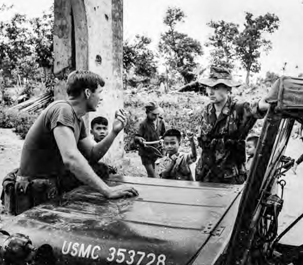 Marines and Vietnamese Working Together